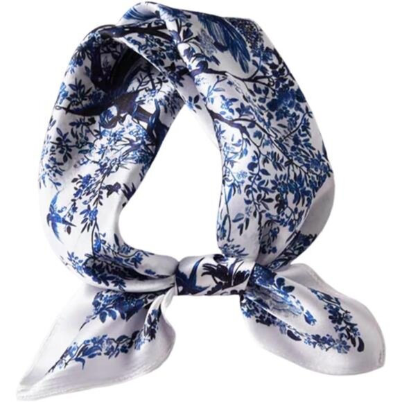Accessories - Mulberry Silk Neck Scarf - 07